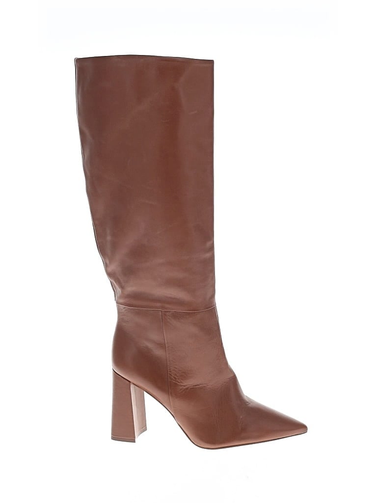 Pre-owned Steve Madden Boots In Brown