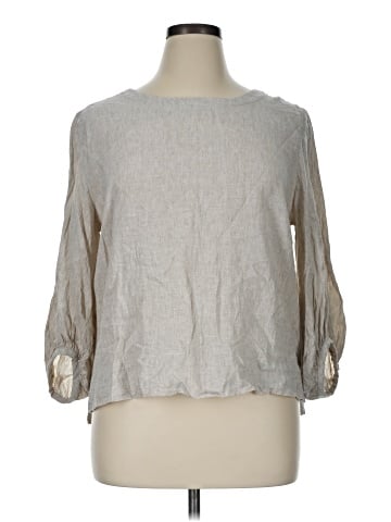 Matty M 3/4 Sleeve Blouse (view 1)
