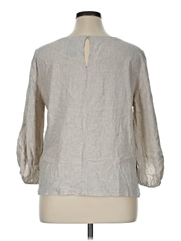 Matty M 3/4 Sleeve Blouse (view 2)