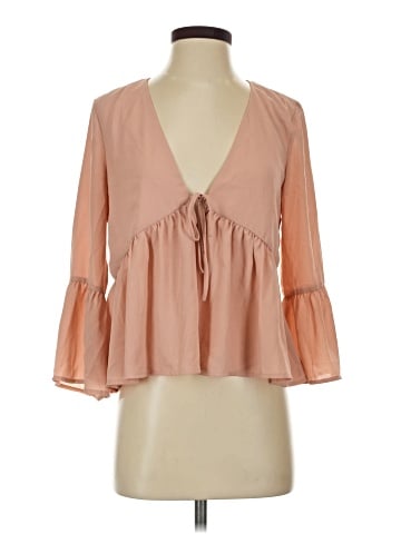 TOBI 3/4 Sleeve Blouse (view 1)