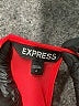 Express 100% Polyester Color Block Red Cocktail Dress Size 4 - photo 7