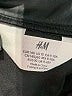 H&M 100% Polyester Solid Black Skirt Size 10 - photo 3