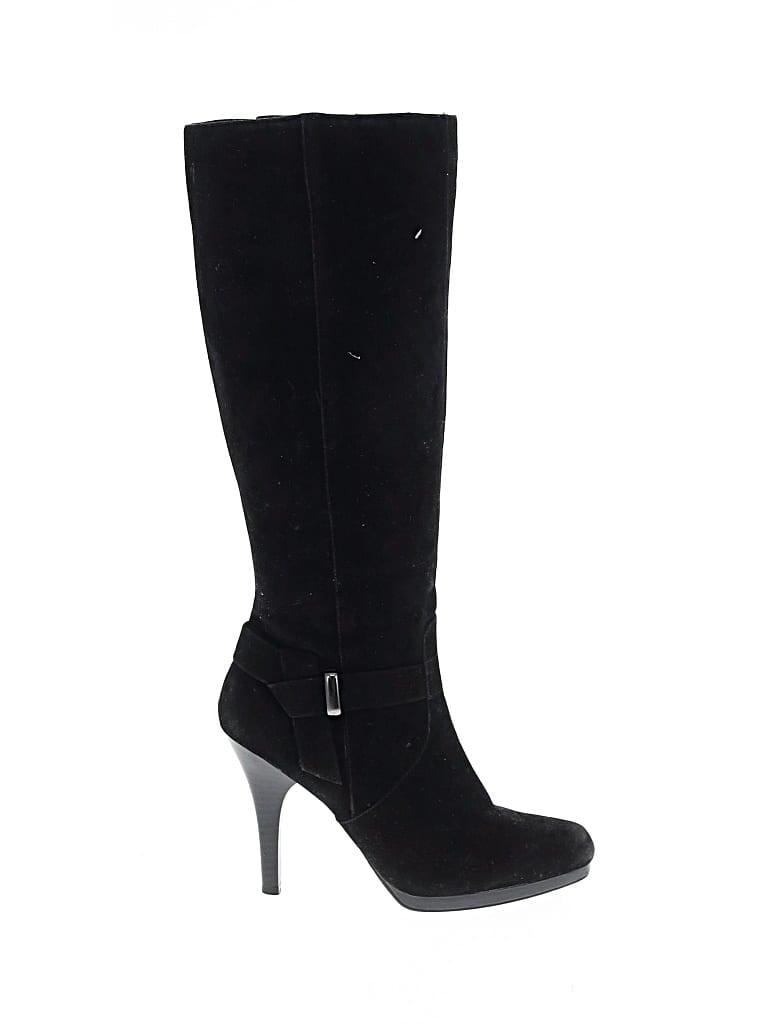 Pre-owned Worthington Boots In Black