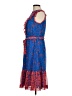 Boden 100% Polyester Graphic Blue Casual Dress Size 6 (petite) - photo 5