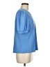 CeCe Blue Short Sleeve Top Size M - photo 4