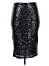 Express 100% Nylon Silver Formal Skirt Size 4 - photo 1