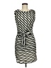 Guess Stripes Black Casual Dress Size 6 - photo 1
