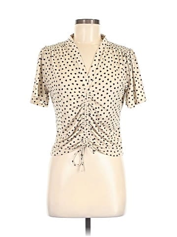 Adrianna Papell Short Sleeve Blouse (view 1)