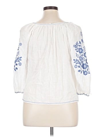 Max Studio 3/4 Sleeve Blouse (view 2)