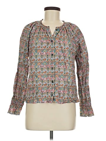 Liberty Art Fabrics for J.Crew Long Sleeve Blouse (view 1)