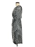Connected Apparel Animal Print Gray Cocktail Dress Size 6 - photo 5