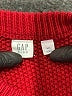 Gap Kids 100% Cotton Solid Red Pullover Sweater Size 14 - 16 - photo 3