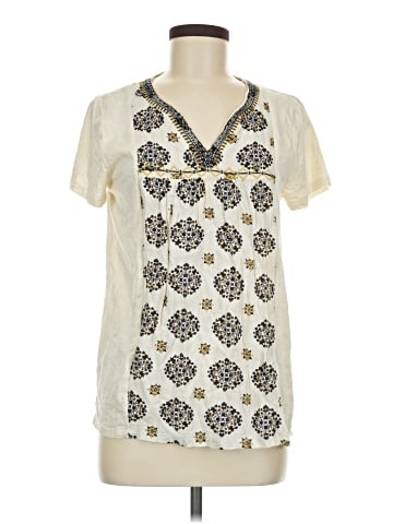 St. John's Bay Short Sleeve Blouse (view 1)