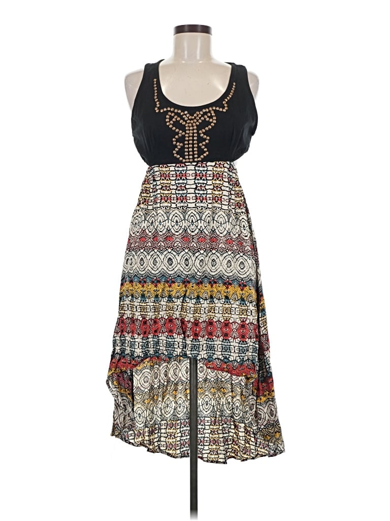 Pre-owned Nostalgia Casual Dress In Gray