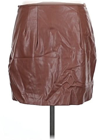 Express Faux Leather Skirt (view 2)