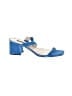 Nine West Color Block Blue Sandals Size 12 - photo 1