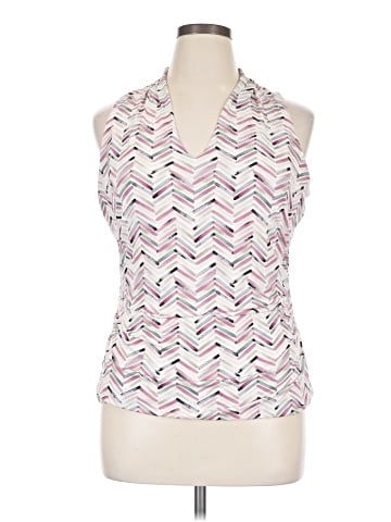 White House Black Market Sleeveless Blouse (view 1)