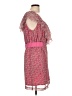 BCBGeneration 100% Polyester Paisley Pink Cocktail Dress Size L - photo 4