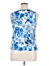 Anthony Richards 100% Polyester Blue Sleeveless Blouse Size 14 (petite) - photo 2