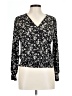 Monteri Black Long Sleeve Blouse Size L (petite) - photo 1