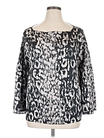Jennifer Lopez 3/4 Sleeve Blouse (view 1)