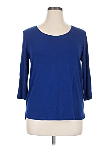 Tahari 3/4 Sleeve T-Shirt (view 1)