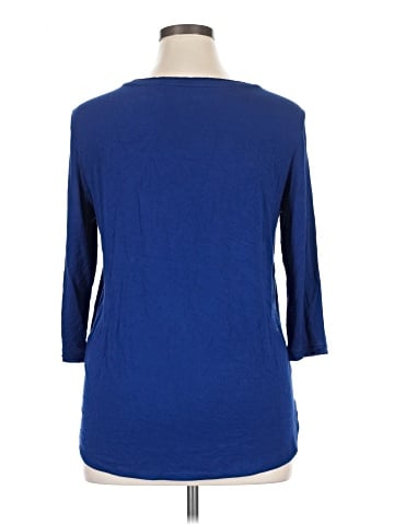 Tahari 3/4 Sleeve T-Shirt (view 2)
