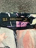 Zara Basic Floral Black Casual Pants Size 8 - photo 7