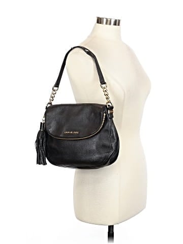 MICHAEL Michael Kors Leather Crossbody Bag (view 2)