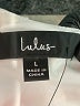 Lulus 100% Polyester White Sleeveless Top Size L - photo 7