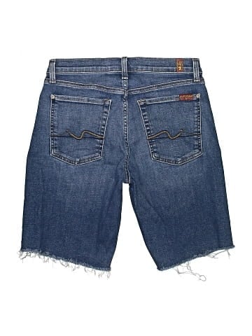 7 For All Mankind Denim Shorts (view 2)