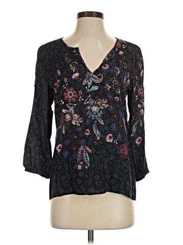 Ecru 3/4 Sleeve Blouse (view 1)