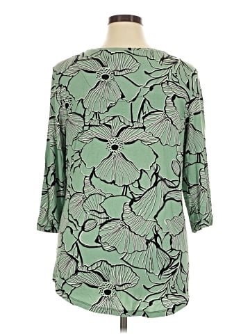 JM Collection 3/4 Sleeve T-Shirt (view 2)