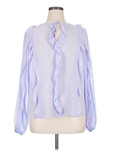 White House Black Market Long Sleeve Blouse (view 1)