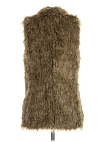 Banana Republic Faux Fur Vest (view 2)