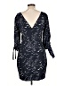 BCBGeneration 100% Polyester Black Casual Dress Size 12 - photo 2