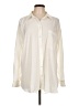 Lou & Grey Ivory Long Sleeve Blouse Size L - photo 1