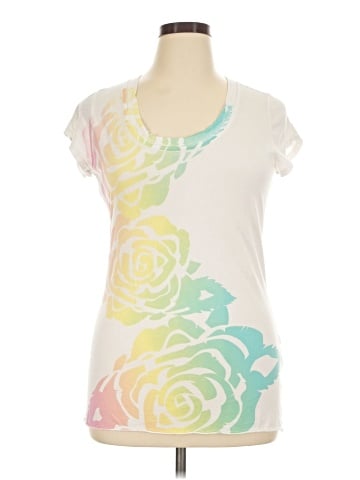 Pink Lotus Sleeveless T-Shirt (view 1)