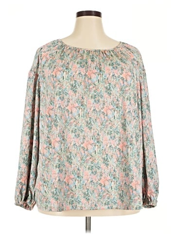Ava & Viv Long Sleeve Blouse (view 1)