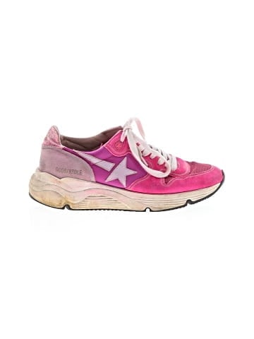 Golden Goose Suede Running Sole Sneakers (view 1)