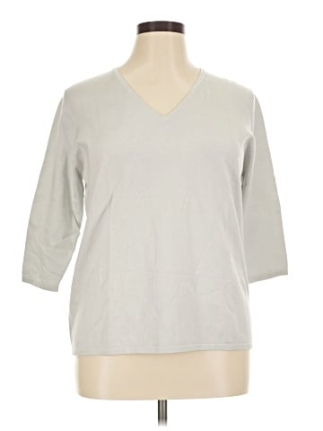 Lord & Taylor 3/4 Sleeve Top (view 1)