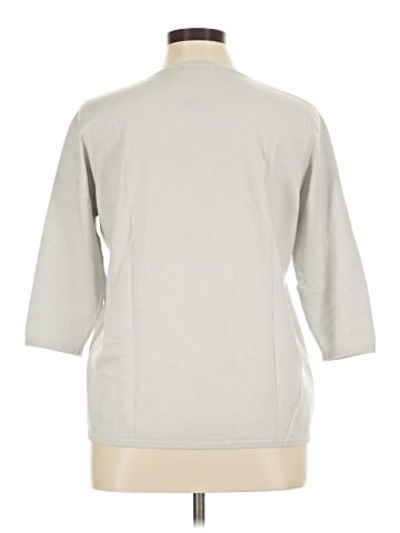 Lord & Taylor 3/4 Sleeve Top (view 2)