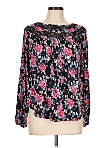 Faded Glory Long Sleeve Blouse (view 1)