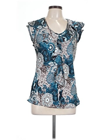 Roz & Ali Sleeveless Blouse (view 1)