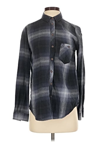 BDG Long Sleeve Button-Down Shirt (view 1)