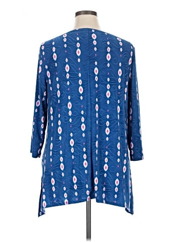 JM Collection 3/4 Sleeve Blouse (view 2)