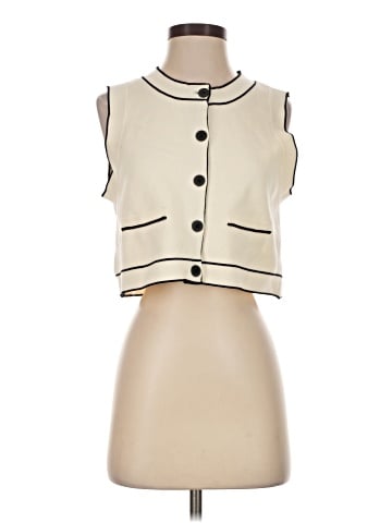 OAK + FORT Sleeveless Button-Down Shirt (view 1)