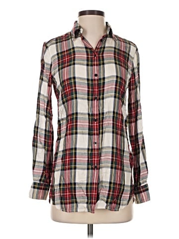 Lauren by Ralph Lauren Long Sleeve Button-Down Shirt (view 1)