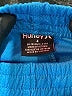 Hurley 100% Polyester Color Block Blue Athletic Shorts Size 4 - photo 3