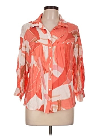 Entro 3/4 Sleeve Blouse (view 1)